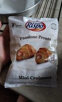 Mini croissant con prosciutto e formaggio