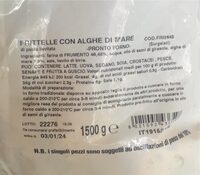 Frittelle con alghe di mare