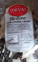 Stelline con crema cacao