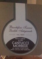 Cantucci morbidi al cacao e nocciole
