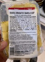 Ravioli al brasato e barolo dop