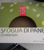 Sfoglia di pane  rosmarino