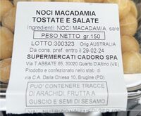 Noci di Macadamia