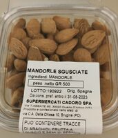 Mandorle sgusciate