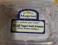 Gelato Yogurt frutti di bosco