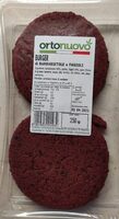 Burger di barbabietole e fagioli
