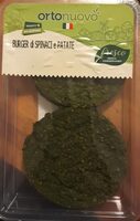 Burger di spinaci e patate