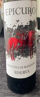 Primitivo do Manduria Riservs