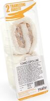 Tramezzini tonno e cipolline
