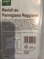 Raviolis Au Parmesan