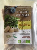 Ravioli d’épautre aux epinards