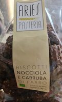 Biscotti con Nocciole e Carruba di Farro Biologico