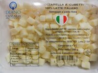 Mozzarella a cubetti
