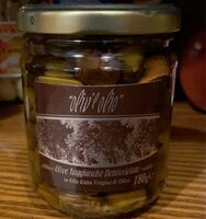 Olive taggiasche denocciolate in olio extravergibe di oliva