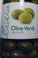 Olive Verdi interne in salamoia