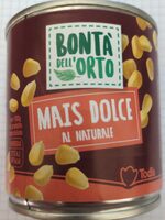 Natural sweet corn kernels