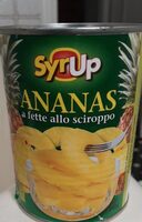 Ananas a fette nello sciroppo