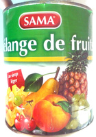 Mélange de fruits au sirop léger