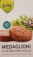Medaglioni di seitan con cipolla