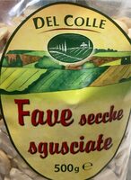 Fave secche sgusciate
