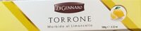 Torrone morbido al limoncello