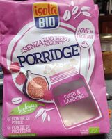 Porridge fichi e lamponi