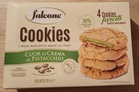 Cookies Cuor di Crema al Pistacchio