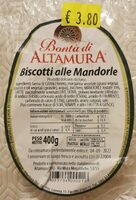 Biscotti alle mandorle