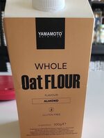 Whole oatflour almond
