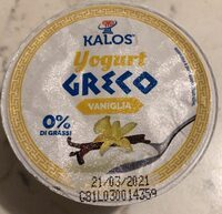 Yogurt Greco Vaniglia
