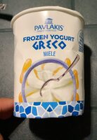 Frozen yogurt greco miele