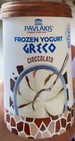 Frozen yogurt greco cioccolato