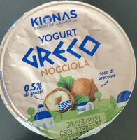 Yogurt greco nocciola