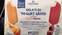 Gelati di yogurt greco