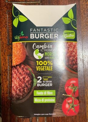 Fantastic burger by Vegamo