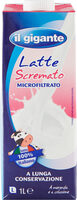 Latte scremato microfiltrato a lunga conservazione