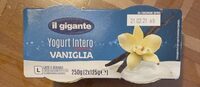 Yogurt intero vaniglia