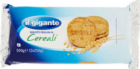 Biscotti frollini ai cereali