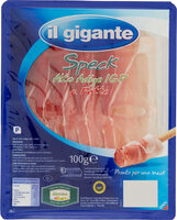 Speck alto adige IGP a fette