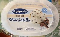 Gelato alla panna con scaglie di cioccolato