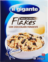 Multicereal flakes con cioccolato fondente