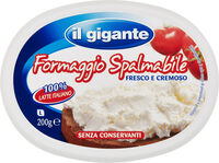 Formaggio spalmabile