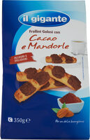 Frollini golosi cacao e mandorle