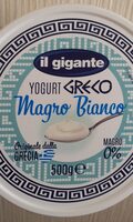 Yogurt greco magro bianco