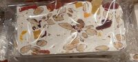 Fruit nougat slice