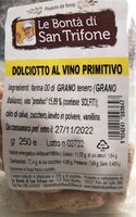 Dolciotto al vino primitivo