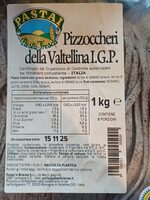 Pizzoccheri della Valtellina igp
