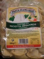 Tortelloni Ricotta épinards Pâtes Fraîches