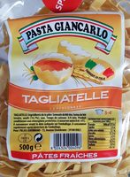 Pâtes fraîches tagliatelles