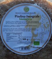 Piadina integrale biologica